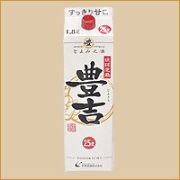 忠孝酒造　豊吉20度1800ml紙パック