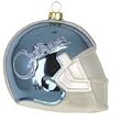 Citadel Bulldogs 3" Collegiate Glass Football Helmet Holiday Ornament - NCAA College Athletics