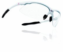 Wilson NVUE Clear Eyewear (White Frame)