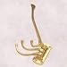 Belwith - Period Brass Sea Worthy Quad Swivel Hook - P27355/P27355