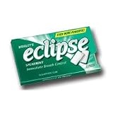 Wrigleys, Eclipse Sugar Free Gum, Spearmint - 12 Per Pack X 12 Packs