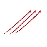 （まとめ）結束バンド ケーブルタイ（カラー） 【長さ292mm/100本入×5セット】 レッド(赤) マーベル MCT-292RD