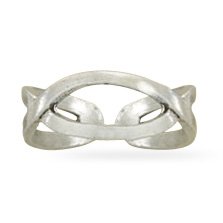 Criss Cross Design Toe Ring