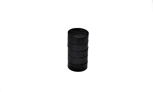 0.5" (12.7mm) Ceramic Disc Magnets (Includes 25 Pieces)