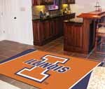Illinois Fighting Illini 4' x 6' Area Rug