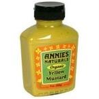 Annie's Naturals Organic Yellow Mustard -- 9 fl oz