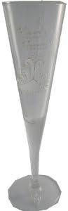 Customized Maid of Honour Champagne Flute