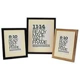 North American Regal, Wood Picture Frame with a  Wide Molding, for an 11 x 14 Photograph, Color: White,