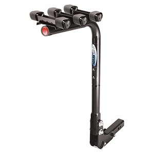 Bike Rack - Universal - Black Bike Carrier, 3 Bike, 1-1/4