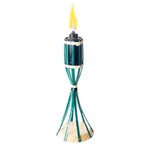 Green Table Top Citronella Torch by 