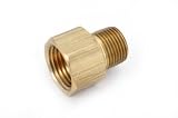 Anderson Metals #56120-0606 3/8x3/8 Brass Adapter