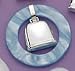 Baby : Empire Silver Round Teething Ring-White/2005W