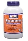 NOW Foods, Glucomannan 575 mg - 180 Capsules