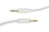 Aurum Cables 3.5mm Male To 3.5mm Male Stereo Audio Cable - For iPhone, iPad or Smartphones - 8 Feet
