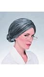 Old Lady Wig Halloween Accessory (B707)