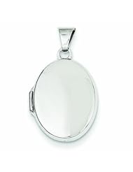 Genuine 14K White Gold White Gold Polished Locket 0.7 Grams Of Gold 100% Satisfaction Guaranteed.