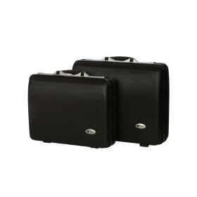 Abbyson 2-Piece Black Travel Luggage Set