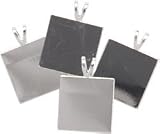 Diamond Tech Crafts Fuseworks Jewelry Findings-Silver Pendant Square 11/16" 4/Pkg FW-FNDG-859; 3 Items/Order
