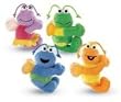 Gund Plush Sesame Street Set of 4 Tweedlebugs Clip Ons