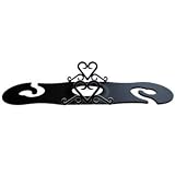 VWI WRC-51 Heart Wine Caddy Powder Metal Coated