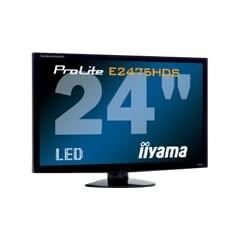 Iiyama ProLite E2475HDS 61 cm (24 Zoll) Widescreen TFT Monitor (HDMI, DVI-D, 2ms Reaktionszeit)
