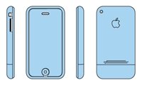 Zagg Invisible Shield Full Body Protecion - Original Apple iPhone