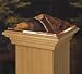7-5/8x7-5/8 Copper High Point Post Cap [CAPITOL CITY LUMBER]