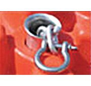 Dock Edge Collar Mooring Buoy 1 7/8 X Corrosion Resistance Hot Dipped Galvanized Steel