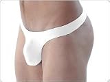 Gregg Homme White Microfiber Lifter Thong