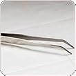 Curved Tip Tweezers - 4 in. - 1 Each