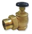 Industrial Grade 1RLT6 Radiator Valve, 1 1/2 In, Angle, Cast Brass