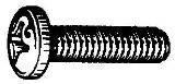 M6-1.0X10 Stainless Steel License Screw (100 count)