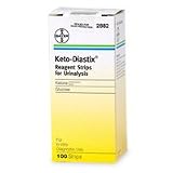Keto Diastix Reagent Strips   Box of 50