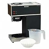 VPR 12-Cup Pour-Over Coffee Brewer w/2 Warmers (Black)