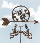 Butterfly/Flower Garden Stake Weathervane
