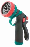 Gilmour Poly Pistol Grip 8 Pattern Nozzle Teal and Black #227