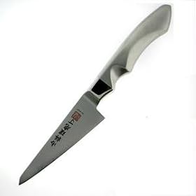 Click here to buy All Stainless Ultra-Chef Honesuki Knife, Damascus by Al Mar.