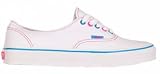 Vans Authentic White/Blue/Pink Skate Shoes UK 8.5