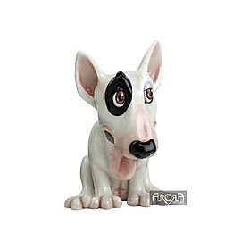 PETS WITH PERSONALITY SYKES THE BULL TERRIER DOG ORNAMENT