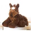 Aurora Plush Chestnut Brown Horse Mini Flopsie 8"