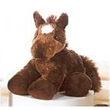 Aurora Plush Chestnut Brown Horse Mini Flopsie 8"
