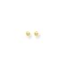 14k Pretty Gold Polished 3mm Ball Post Earrings title=