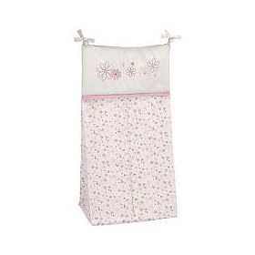 Nautica Haylie Diaper Stacker, Pink/Tan