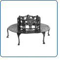 Three Coins Tree Bench - Royal