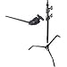 Avenger A2030DCBKIT Steel 40-Inch Detachable Base C-Stand with Grip Kit (Black)