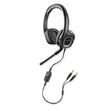 Plantronics Products – Headset, Flexible, Noise-Canceling, 40mm Speakers, BK/SR – Sold as 1 EA – Ultimate performance headset is ideal for games, music, Internet talk, video conferencing, and PC voice applications with bass-boosting, full-range stereo resonance. The feather-light, flexible headband and soft, swivel-mounted ear cushions deliver acoustic precision and ensure all-day listening and gaming comfort. A noise-canceling microphone enhances speech recognition, while the Quick Adjust teles