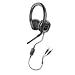 Plantronics Products - Headset, Flexible, Noise-Canceling, 40mm Speakers, BK/SR - Sold as 1 EA - Ultimate performance headset is ideal for games, music, Internet talk, video conferencing, and PC voice applications with bass-boosting, full-range stereo resonance. The feather-light, flexible headband and soft, swivel-mounted ear cushions deliver acoustic precision and ensure all-day listening and gaming comfort. A noise-canceling microphone enhances speech recognition, while the Quick Adjust teles