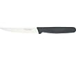 Victorinox Steak, Wavy, Pointed Tip, Black Nylon, 4.75 in.
