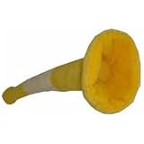 Multipet 15-Inch Vuvuzela Musical World Cup Soccer Horn Plush Musical Dog Toy Multipet 15-Inch Vuvuzela Musical World Cup Soccer Horn Plush Musical Dog Toy