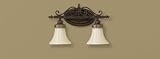 Drawing Room Two-Light Bathroom Fixture